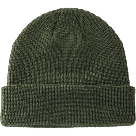 Men's Warm WinterHat 100%Acrylic Knit Cuffed Beanie Cap